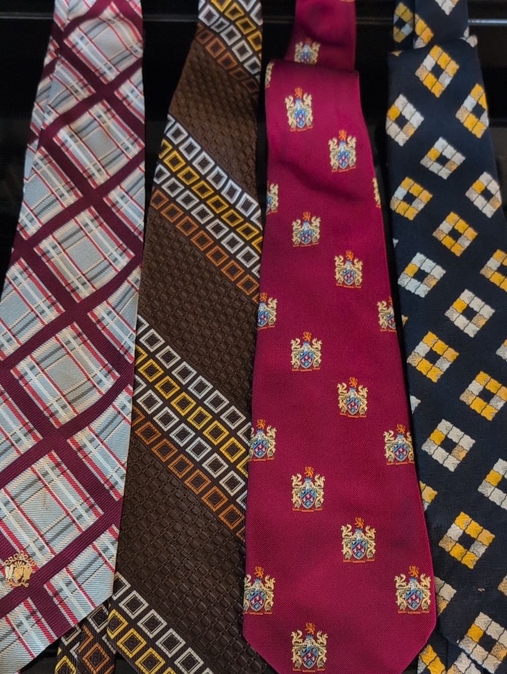 Men's VTG Haberdashery Lot - 4 Ties